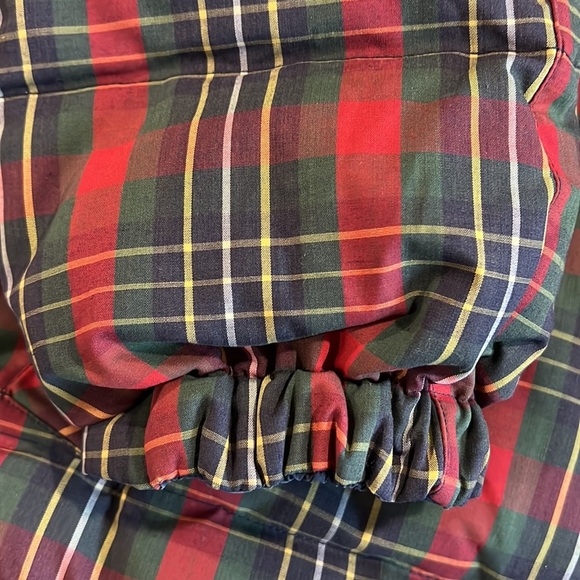 Braetan - vintage plaid, duck down puffer, M - Picture 5 of 14